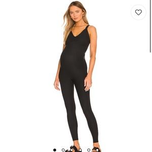 Year of Ours Maternity Onesie - Size Small Black NWT